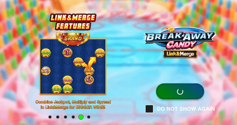Break Away Candy - schermata principale con griglia 6x6 e giocatori di hockey